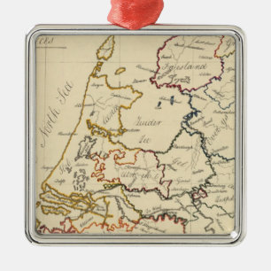 Sieben Vereinigte Provinzen 2 Silbernes Ornament