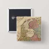 Sieben Vereinigte Provinzen Button (Vorne & Hinten)