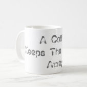 Sieben vor dem Schläfchen Kaffeetasse (Vorderseite Links)