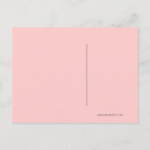 Sieben Worte für eine lange und glückliche Ehe Postkarte (Rückseite)