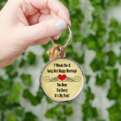 Sieben Worte für eine lange und glückliche Ehe Schlüsselanhänger (Hand)