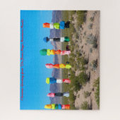 Sieben Zaubergebirge Nevada. Weihnachtsgrüße Puzzle (Vertikal)