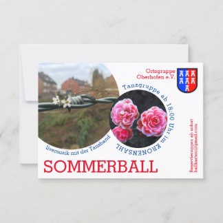 Siebenbürgen Ball Einladung