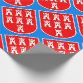 Siebenbürgen Geschenkpapier matt (Ecke)