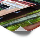 Siebenbürgen, Rumänien, Aquarellmalerei Poster (Ecke)