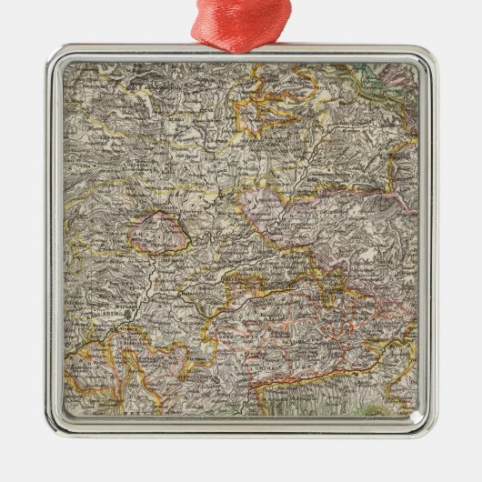 Siebenbürgen, Rumänien Silbernes Ornament (Vorne)