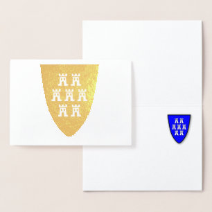 Siebenbürgen Sachsen Folienkarte