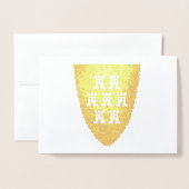 Siebenbürgen Sachsen Folienkarte (Vorderseite mit Umschlag)