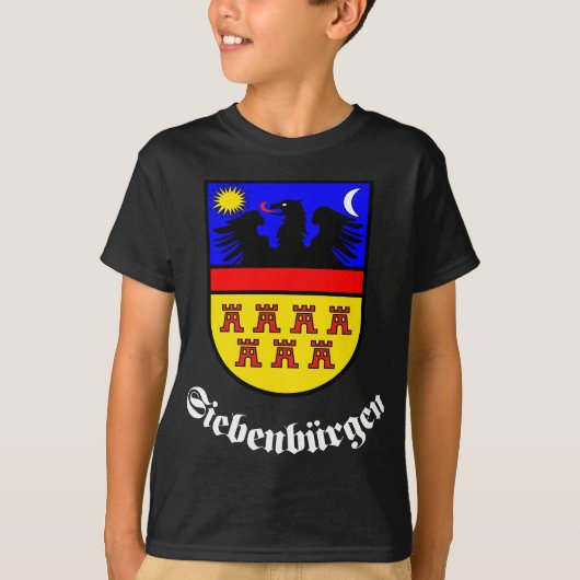 Siebenbürgen-Wappen T-Shirt (Vorderseite)
