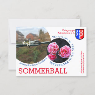 Siebenbürger Ball Einladung