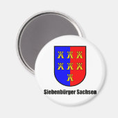 Siebenbürger Sachsen Magnet (Vorderseite/Rückseite)