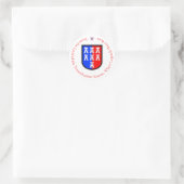 Siebenbürger Sachsen Wappen Runder Aufkleber (Tasche)