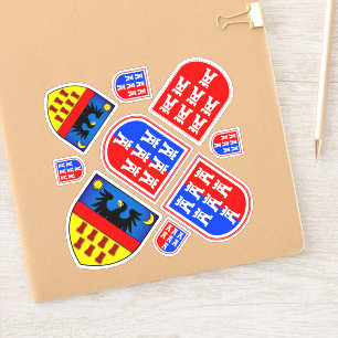 Siebenbürger Wappen Aufkleber