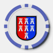 Siebenbürtig Pokerchips (Vorderseite)