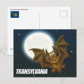 Siebenbürtig Postkarte (Vorne/Hinten)