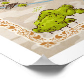 Siebenbürtige Bildfantasy-Karte - Poster Paper (Ecke)