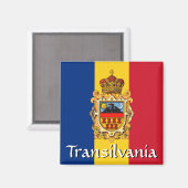 Siebenbürtige Wappen Magnet (Vorderseite/Rückseite)