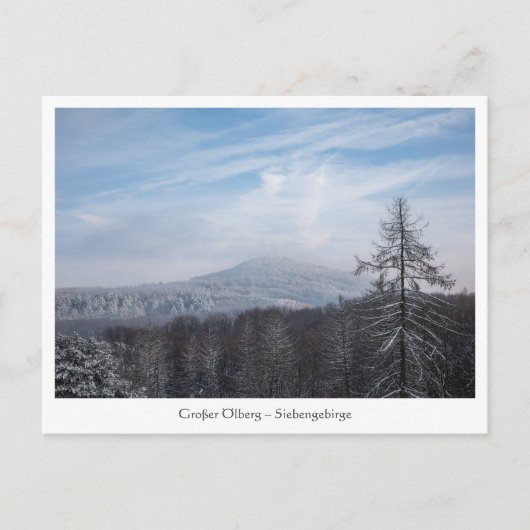 Siebengebirge Deutschland Postkarte (Vorderseite)