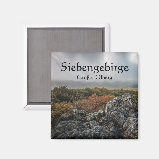 Siebengebirge - Oelberg Magnet (Vorderseite/Rückseite)