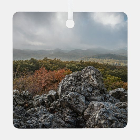 Siebengebirge - Oelberg Ornament Aus Metall (Rückseite)