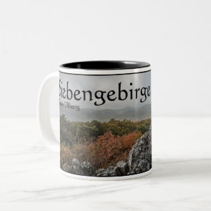 Siebengebirge - Oelberg Zweifarbige Tasse