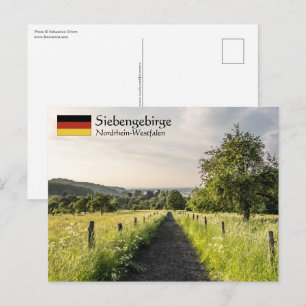Siebengebirge Postkarte