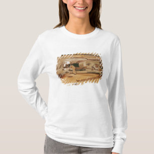 Siebenundzwanzig Pfund-Kanone auf einem T-Shirt