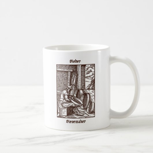 Sieber - Siebmacher Kaffeetasse (Rechts)