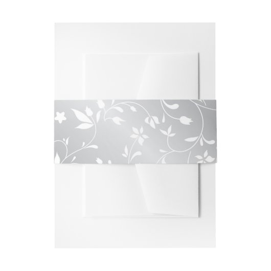 Siebmuster Floral Bauch Band (Vorderseite Beispiel)