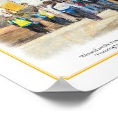 Siebte Breite 8x10 Poster (Ecke)