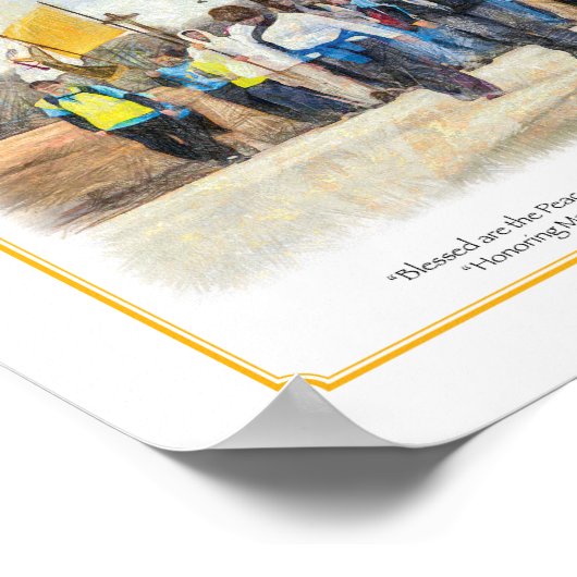 Siebte Breite 8x10 Poster (Ecke)