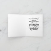 Siebte Geburtstagskarte Karte (Innenseite)