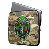 siebte Gruppe der Spezialeinheiten Laptopschutzhülle (Vorderseite Links)