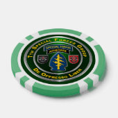 siebte Gruppe der Spezialeinheiten Pokerchips (Einzeln)