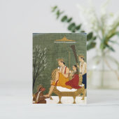 Siebte Inkarnation von Vishnu als Rama-Chandra Postkarte (Stehend Vorderseite)