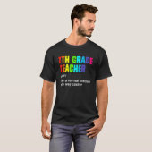 Siebte Klasse Lehrer Definition Hallo 7th G T-Shirt (Vorne ganz)