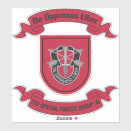 Siebte Sondereinsatzgruppe (Im Flugzeug) 7. SFG Aufkleber