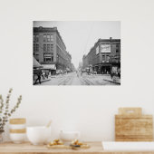 Siebte Straße Poster (Küche)