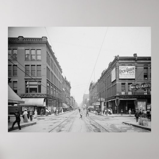 Siebte Straße Poster (Vorne)