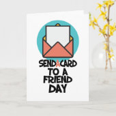 Siebter Februar - Senden einer Karte an einen Freu (Gelbe Blume)