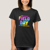 Siebter Grade Field Day Lass The Games Begin Krawa T-Shirt (Vorderseite)