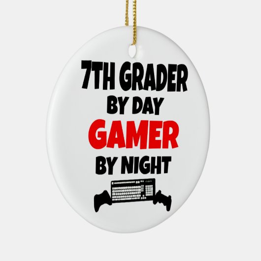 Siebter Grader Gamer Keramikornament (Rechts)