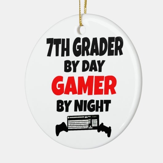 Siebter Grader Gamer Keramikornament (Links)