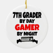 Siebter Grader Gamer Keramikornament (Hinten)