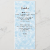 Siebter Himmel - Menükarte (Rückseite)