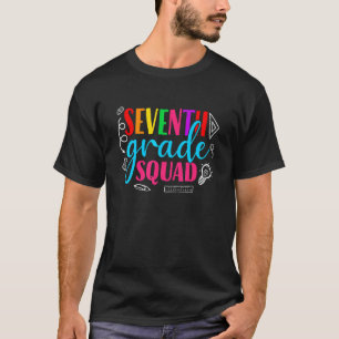 Siebter Platz erster Schultag zurück bis SC T-Shirt