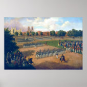Siebtes Regiment zur Überprüfung Washington Square Poster (Vorne)
