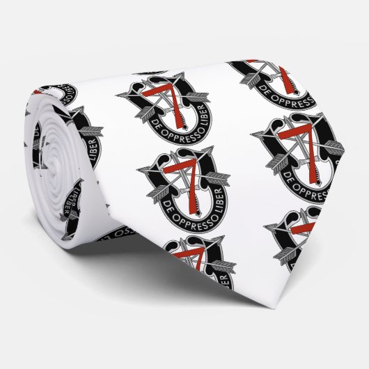 Siebtes Wappen der Special Forces Group Krawatte (Gerollt)