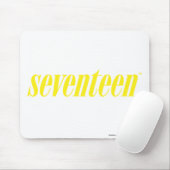 Siebzehn Logo-Gelb Mousepad (Mit Mouse)