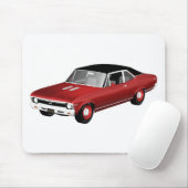 Siebzigerjahre Ära Nova supersport Mousepad (Mit Mouse)